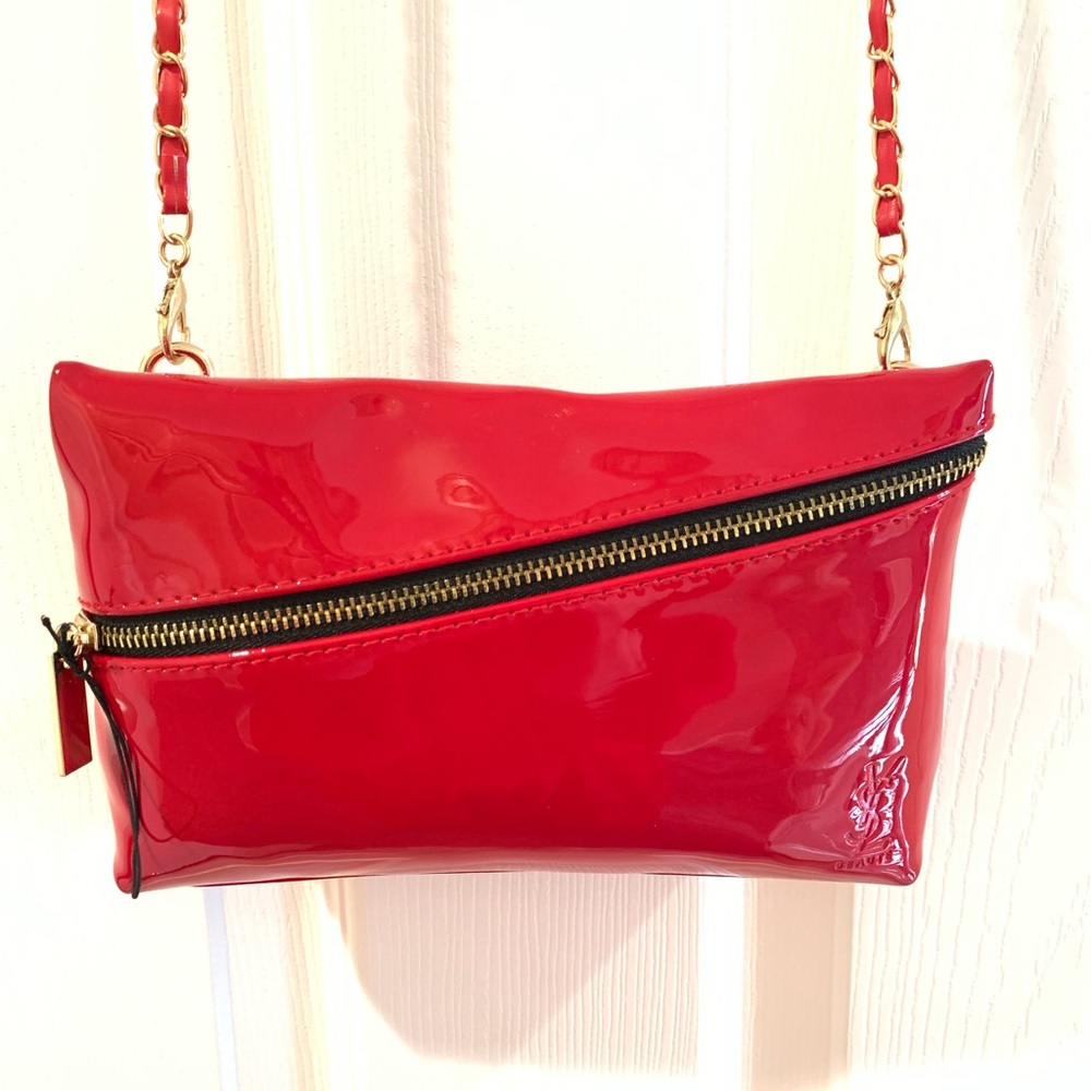 Yves Saint Laurent Red Crossbody Bag